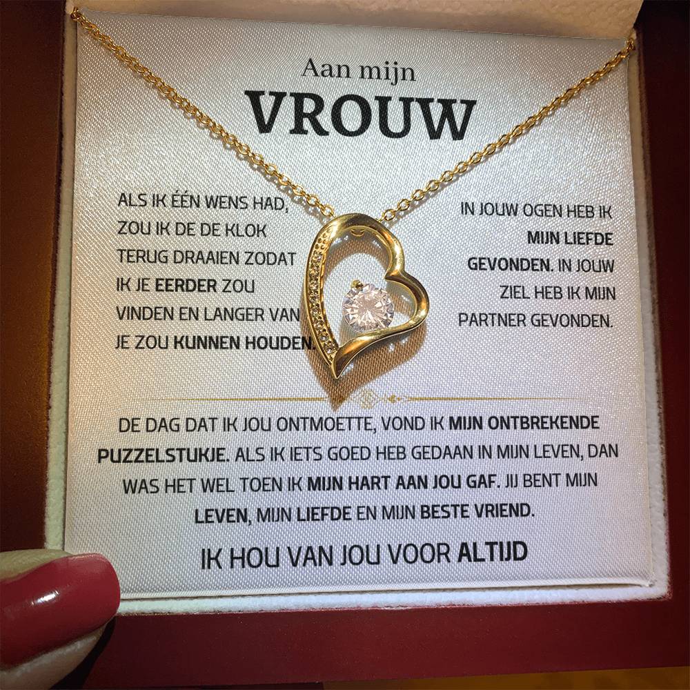 Vrouw – Hart ketting - 59