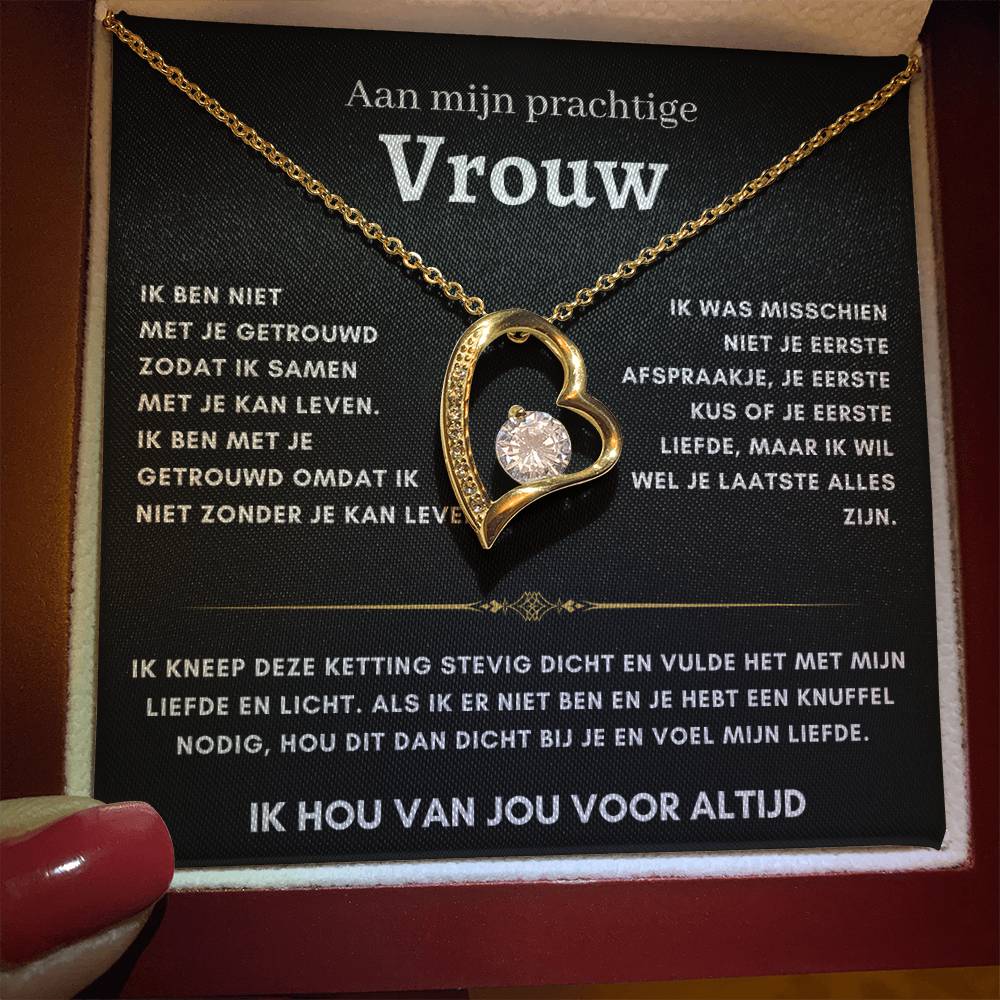 Voor Vrouw- Hart ketting - 35