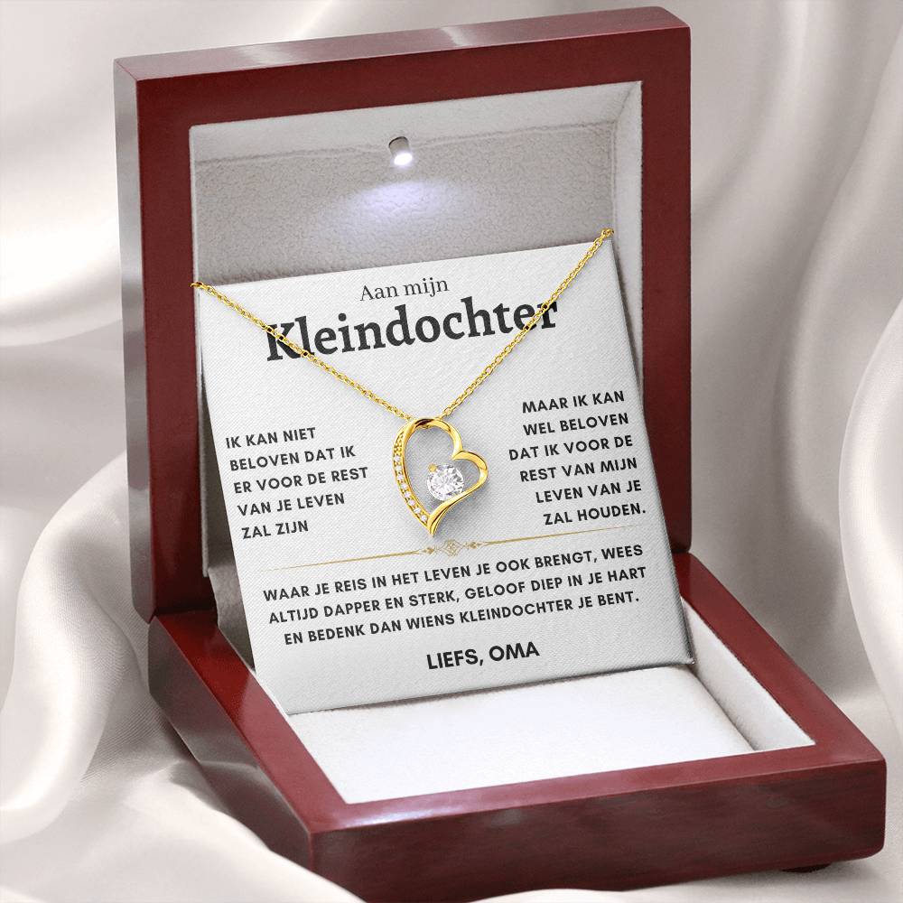 Kleindochter - Hart ketting - Liefs, Oma 5