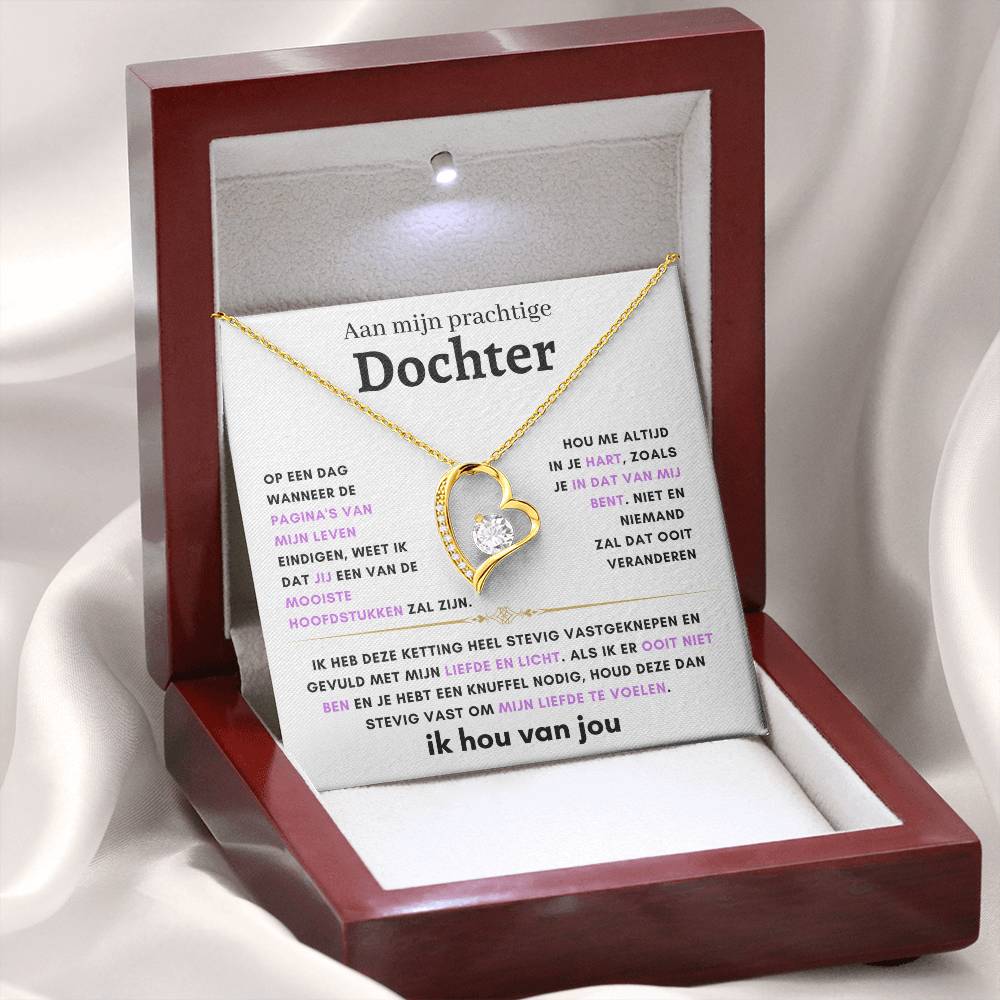 Dochter - Hart ketting - 4