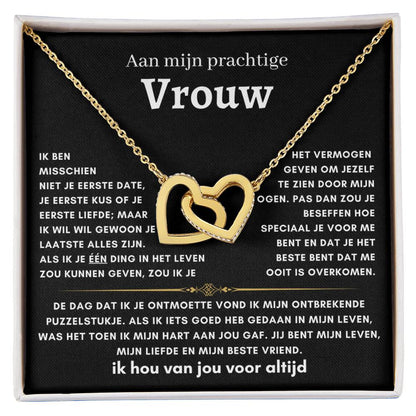 Aan mijn vrouw - Hartenketting