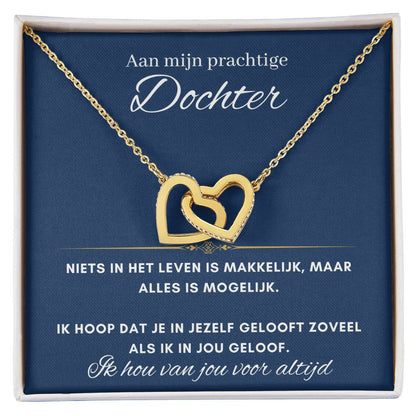 Aan mijn Prachtige Dochter - Harten ketting - Alles is mogelijk 27