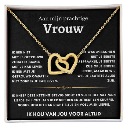 Aan mijn vrouw - Hartenketting