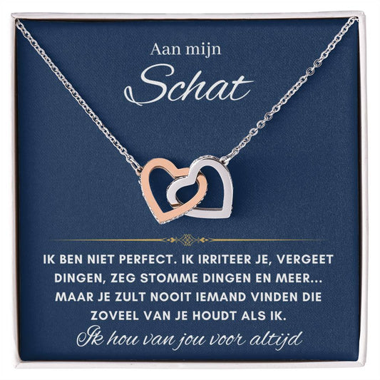 Aan mijn schat - Hartenketting