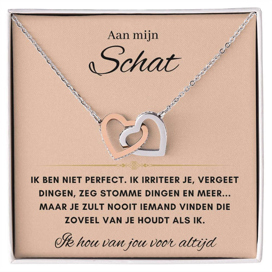 Aan mijn schat - Hartenketting -30