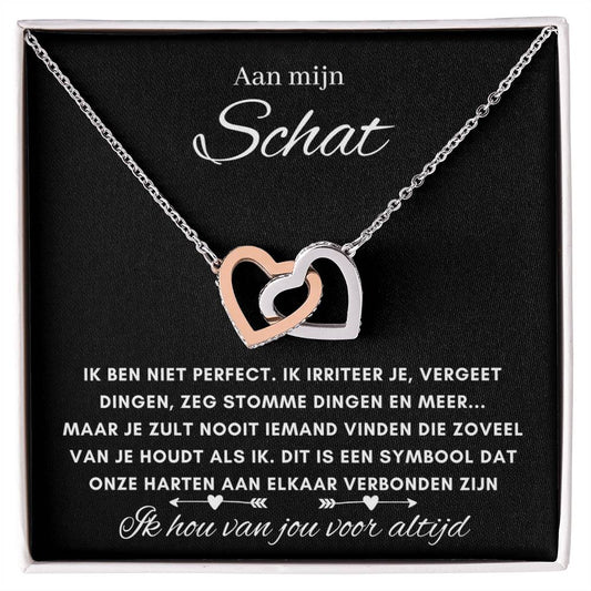 Aan mijn schat - Hartenketting -32