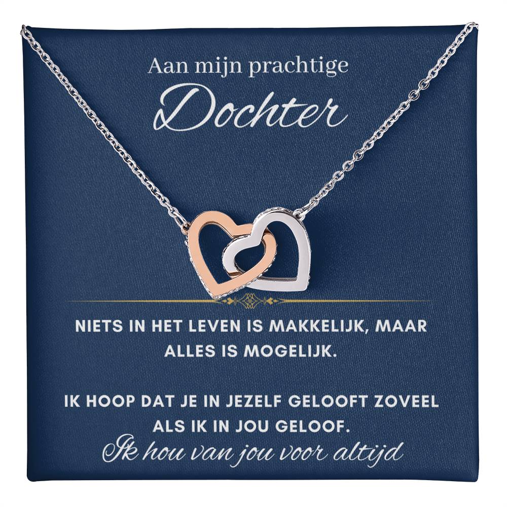 Aan mijn Prachtige Dochter - Harten ketting - Alles is mogelijk 27