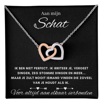 Aan mijn schat - Hartenketting -33