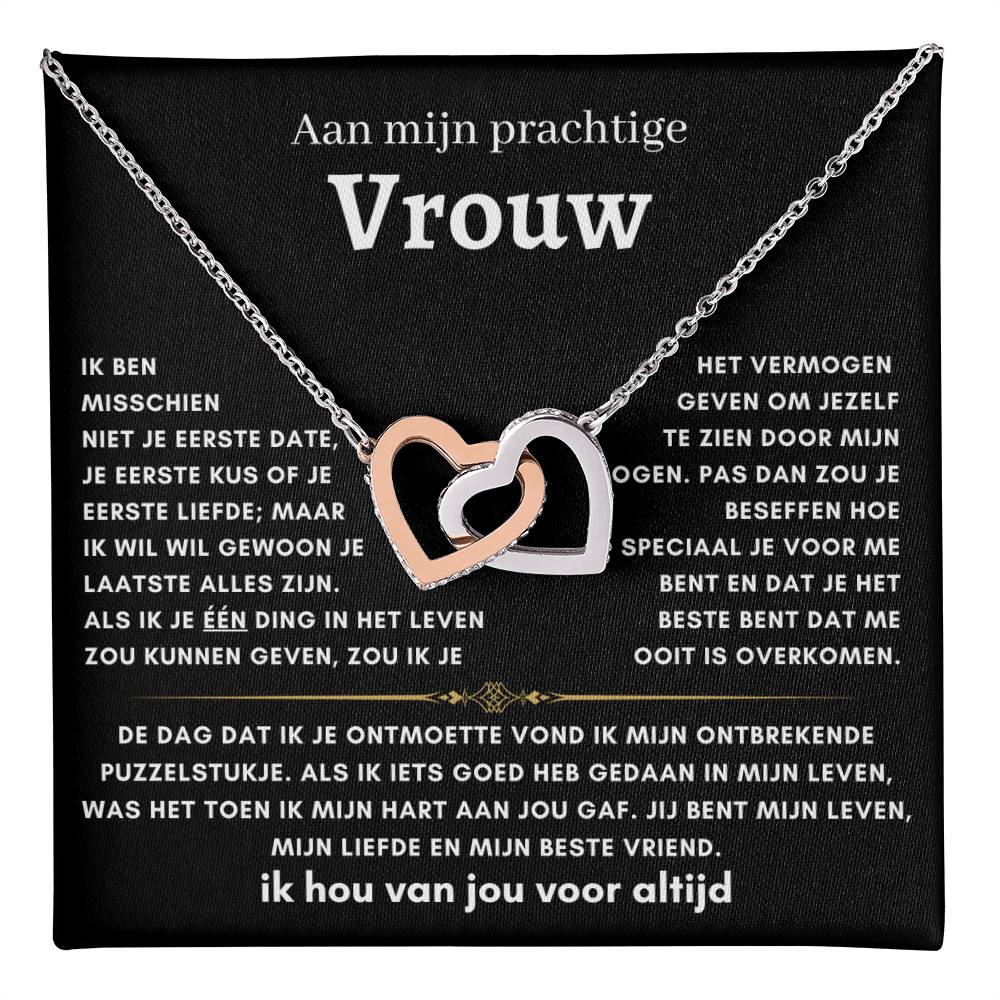 Aan mijn vrouw - Hartenketting