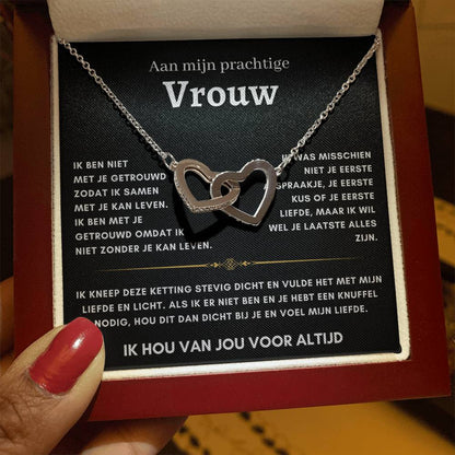 Aan mijn vrouw - Hartenketting