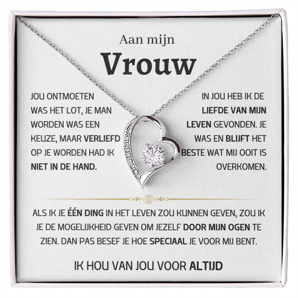 Vrouw – Hart ketting - 47