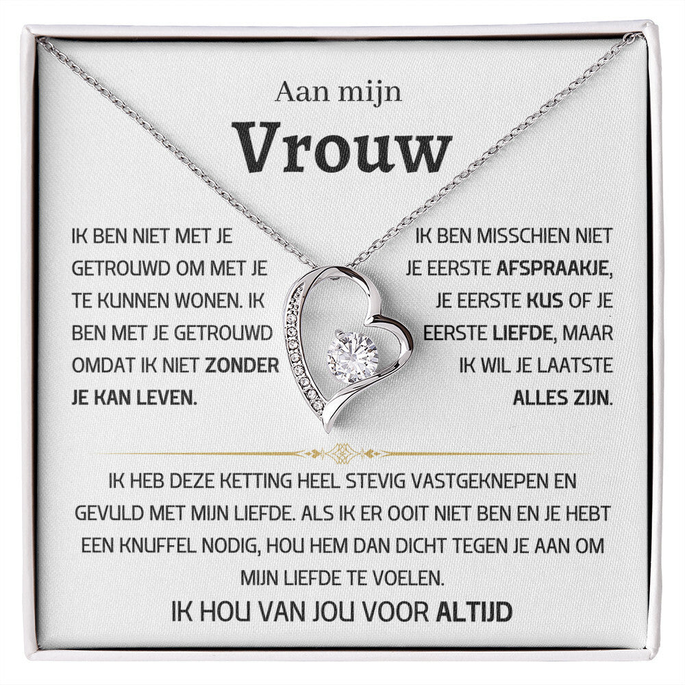 Vrouw – Hart ketting - 49