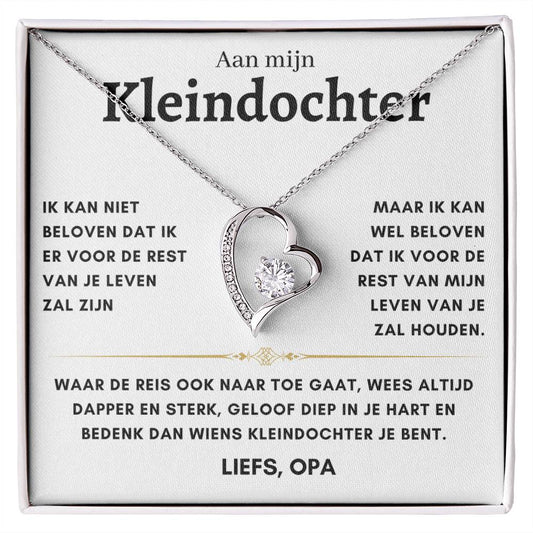 Kleindochter - Hart ketting - Liefs, Opa 7