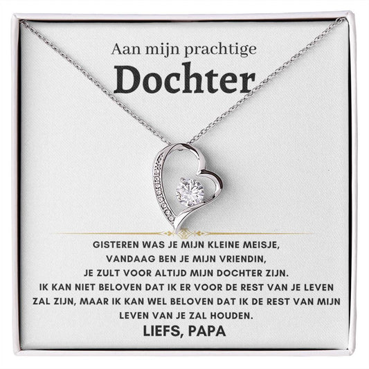 Dochter - Hartketting - Liefs, Papa