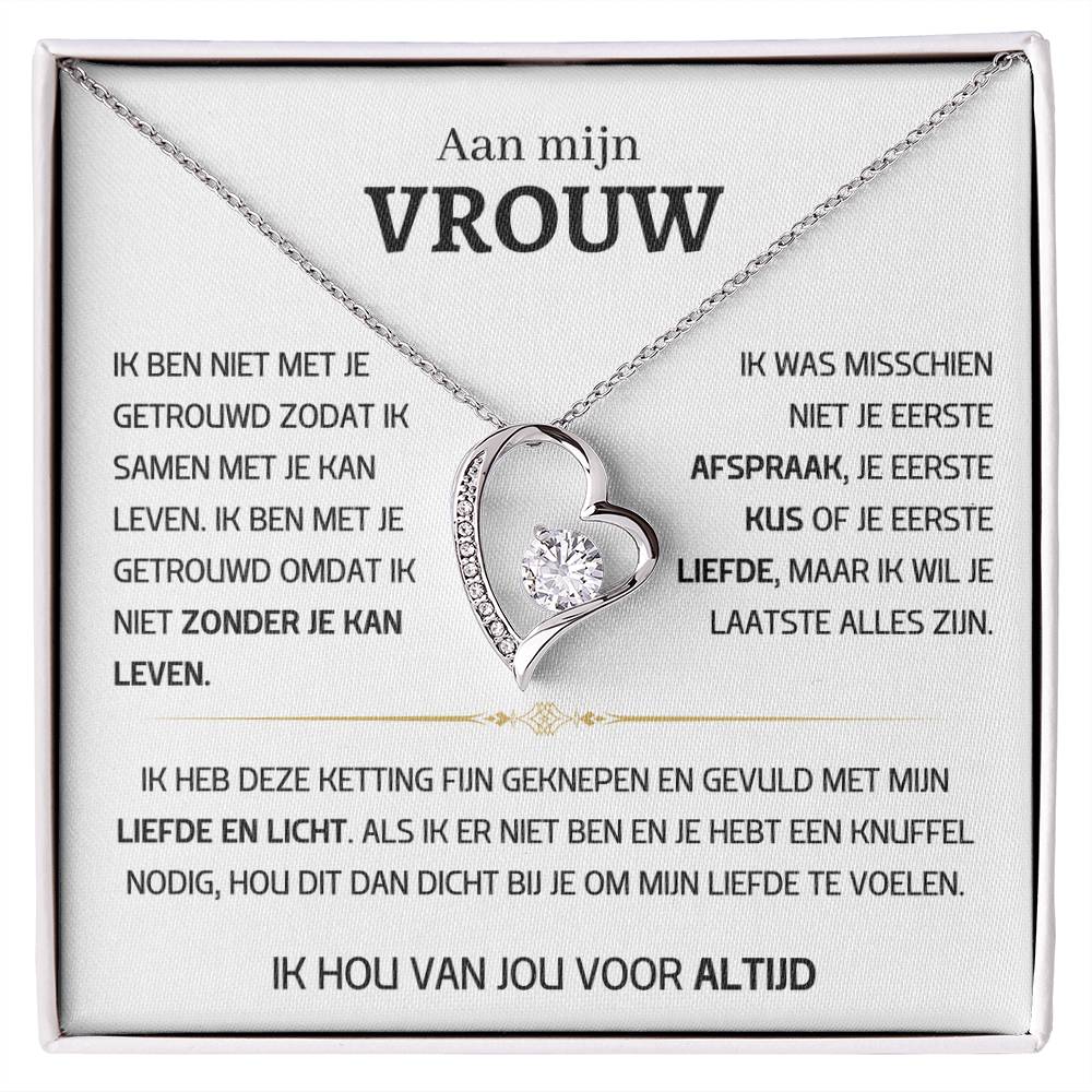 Vrouw – Hart ketting - 50