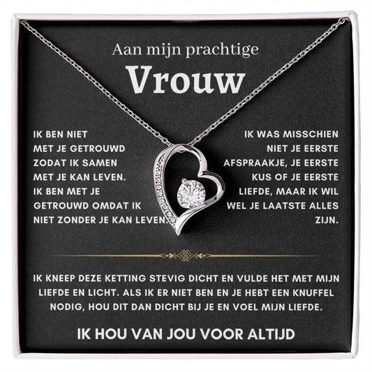 Voor Vrouw- Hart ketting - 35