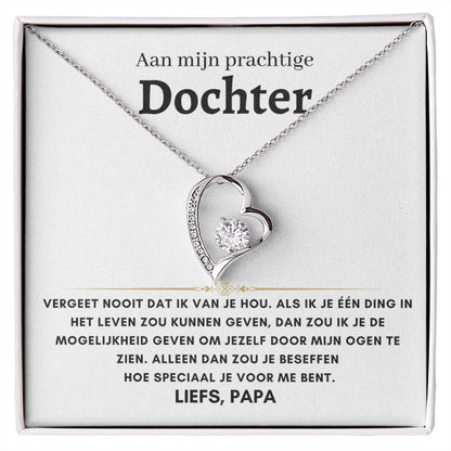 Dochter - Hartketting - Liefs, Papa