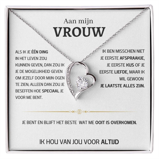 Vrouw – Hart ketting - 58