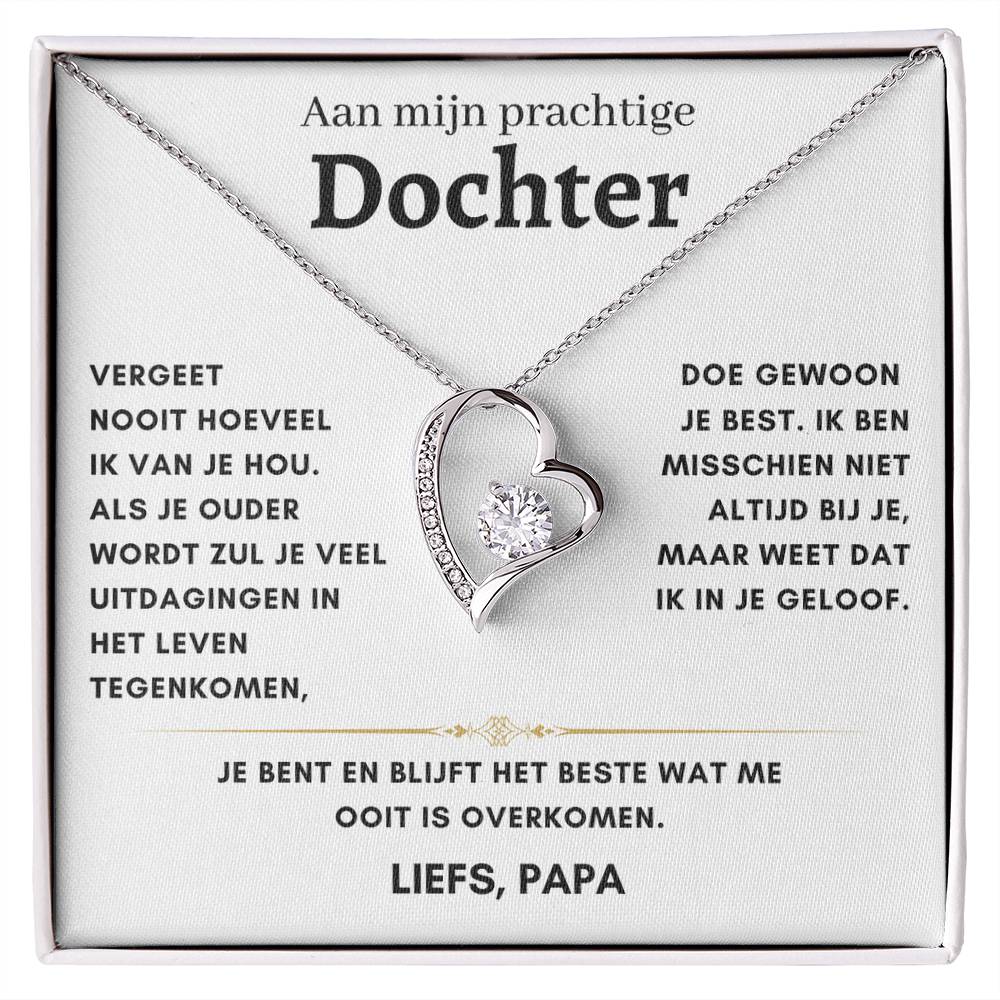 Dochter - Hart ketting - Liefs, Papa 8