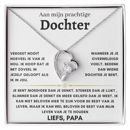 Dochter - Hartketting - Liefs, Papa