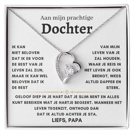 Dochter - Hart ketting - Liefs, Papa 10