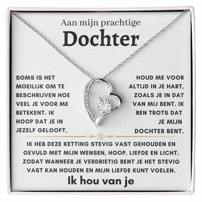 Dochter - Hart ketting - 2