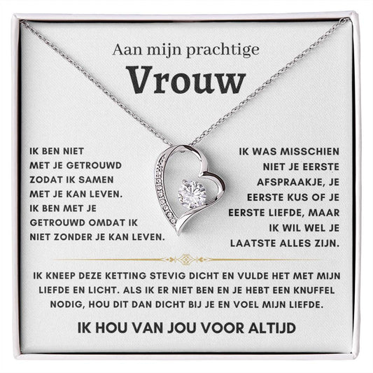 Voor Vrouw- Hart ketting - 34