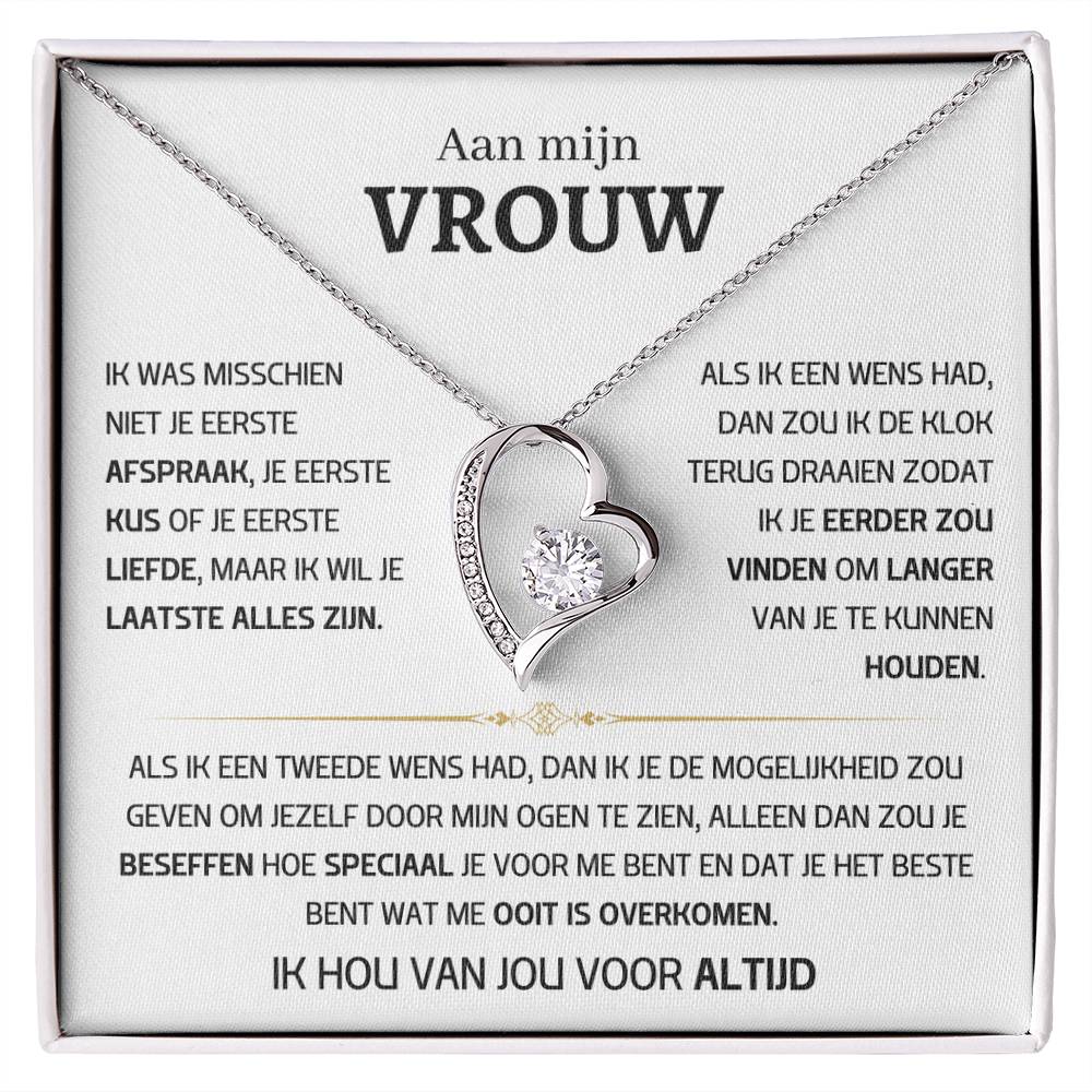 Vrouw – Hart ketting - 57