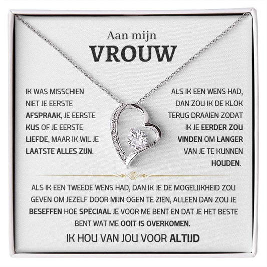 Vrouw – Hart ketting - 57