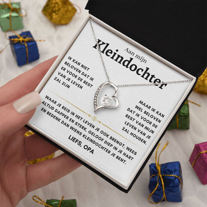 Kleindochter - Hartketting - Liefs, Opa