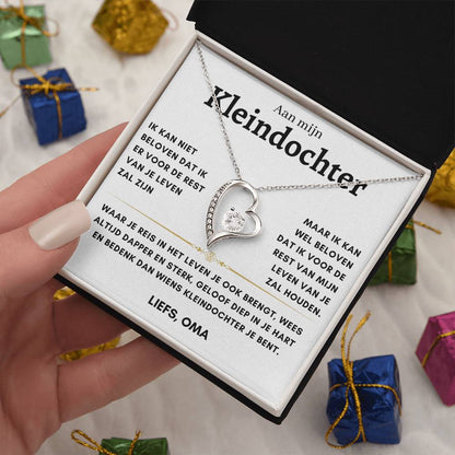 Kleindochter - Hart ketting - Liefs, Oma 5