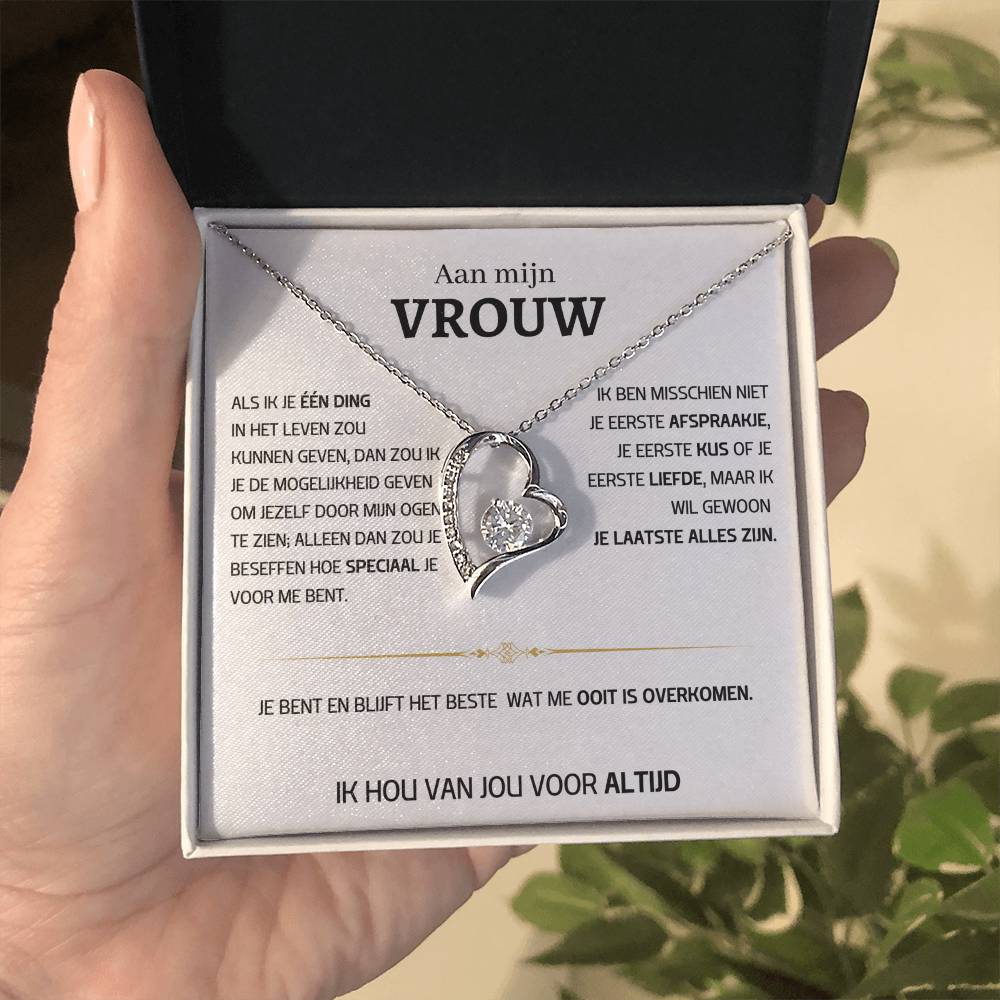 Vrouw – Hart ketting - 58