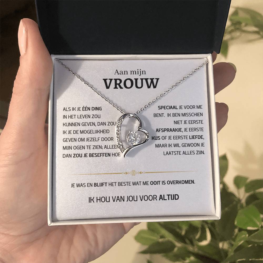 Vrouw – Hart ketting - 62