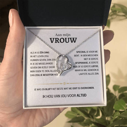 Vrouw – Hart ketting - 62