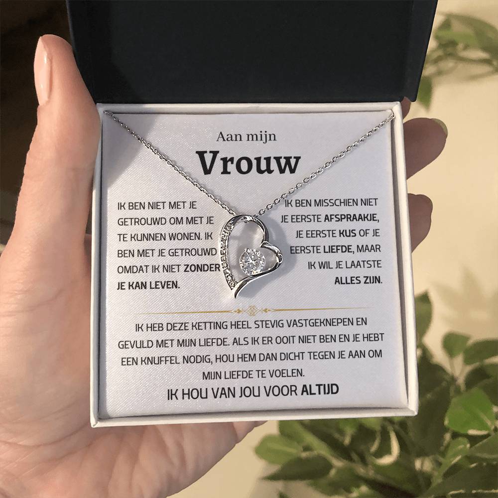 Vrouw – Hart ketting - 49