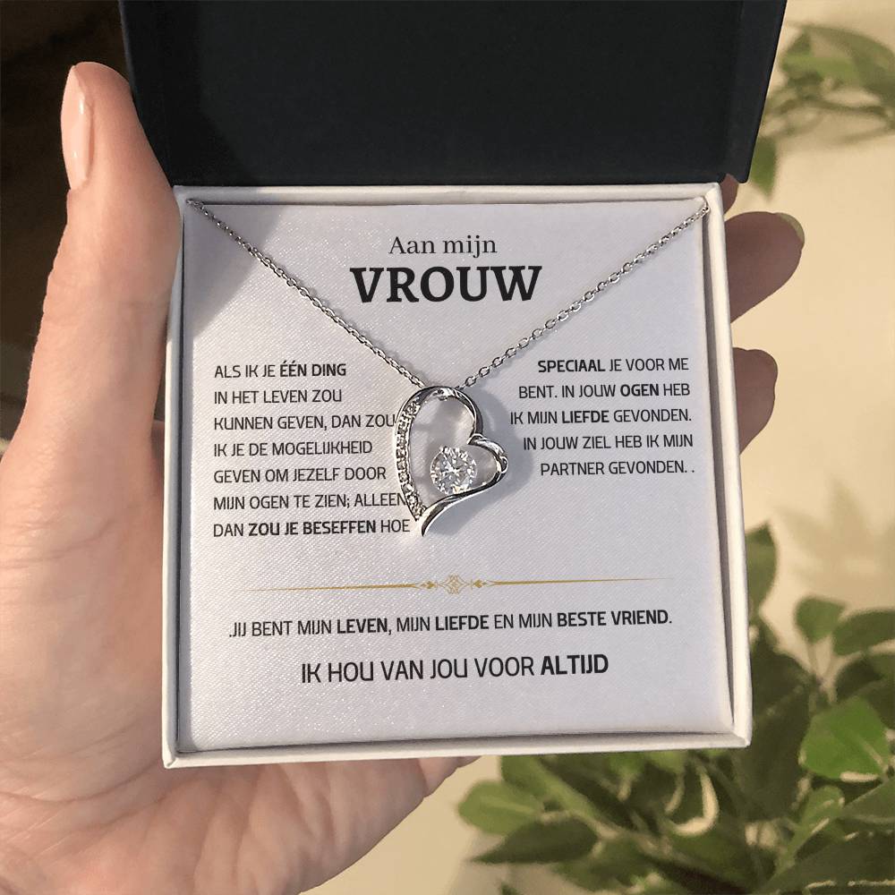 Vrouw – Hart ketting - 61