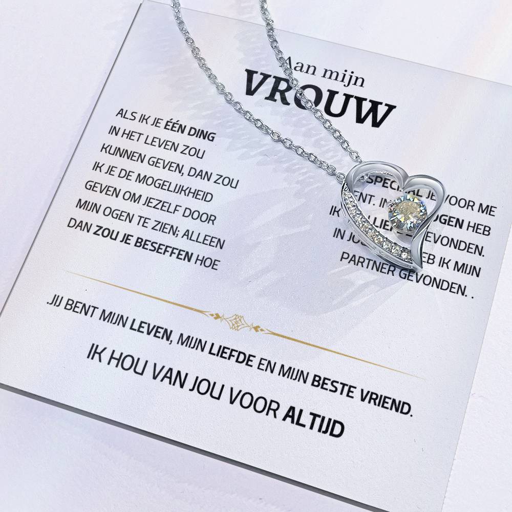 Vrouw – Hart ketting - 61