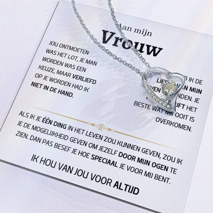 Vrouw – Hart ketting - 47