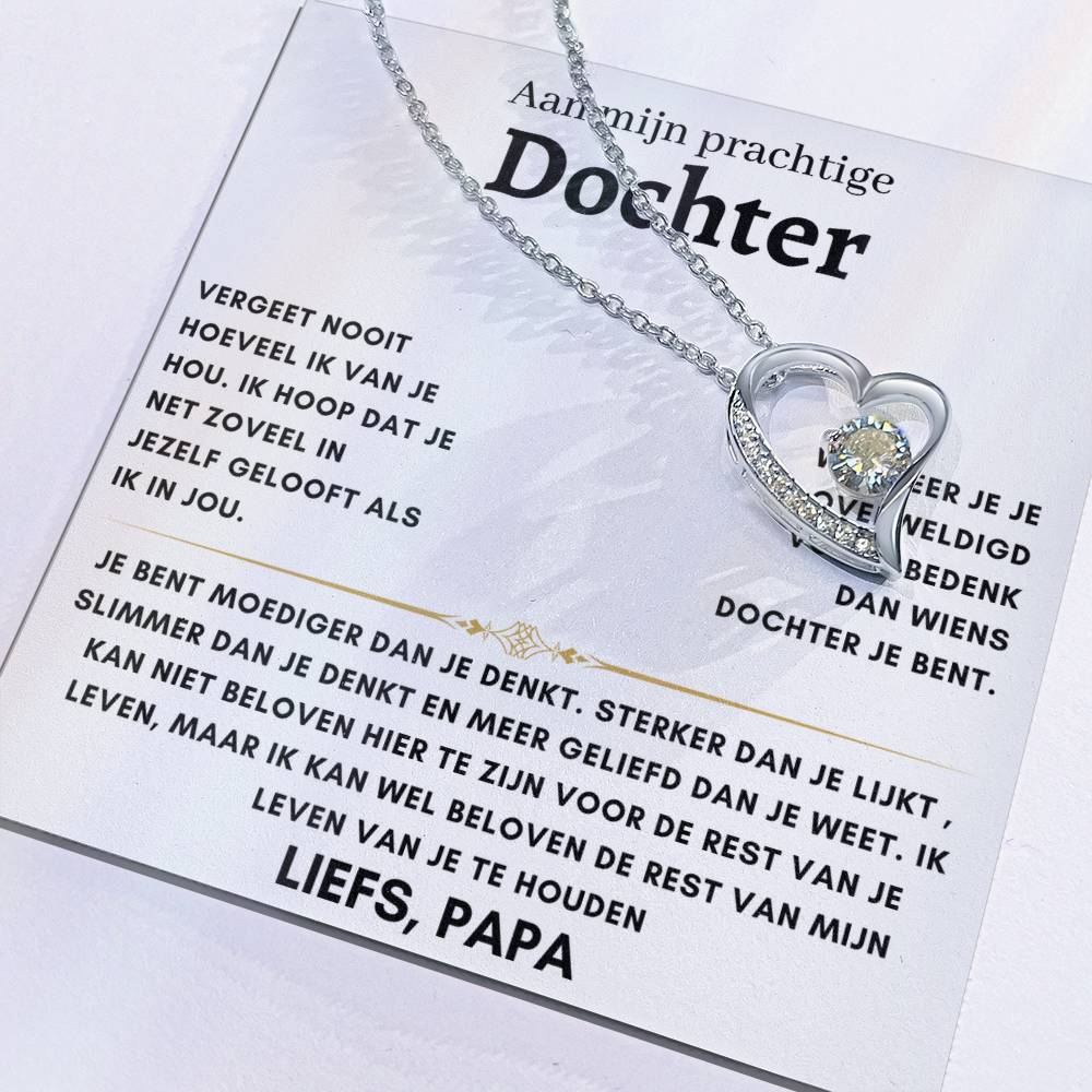 Dochter - Hartketting - Liefs, Papa