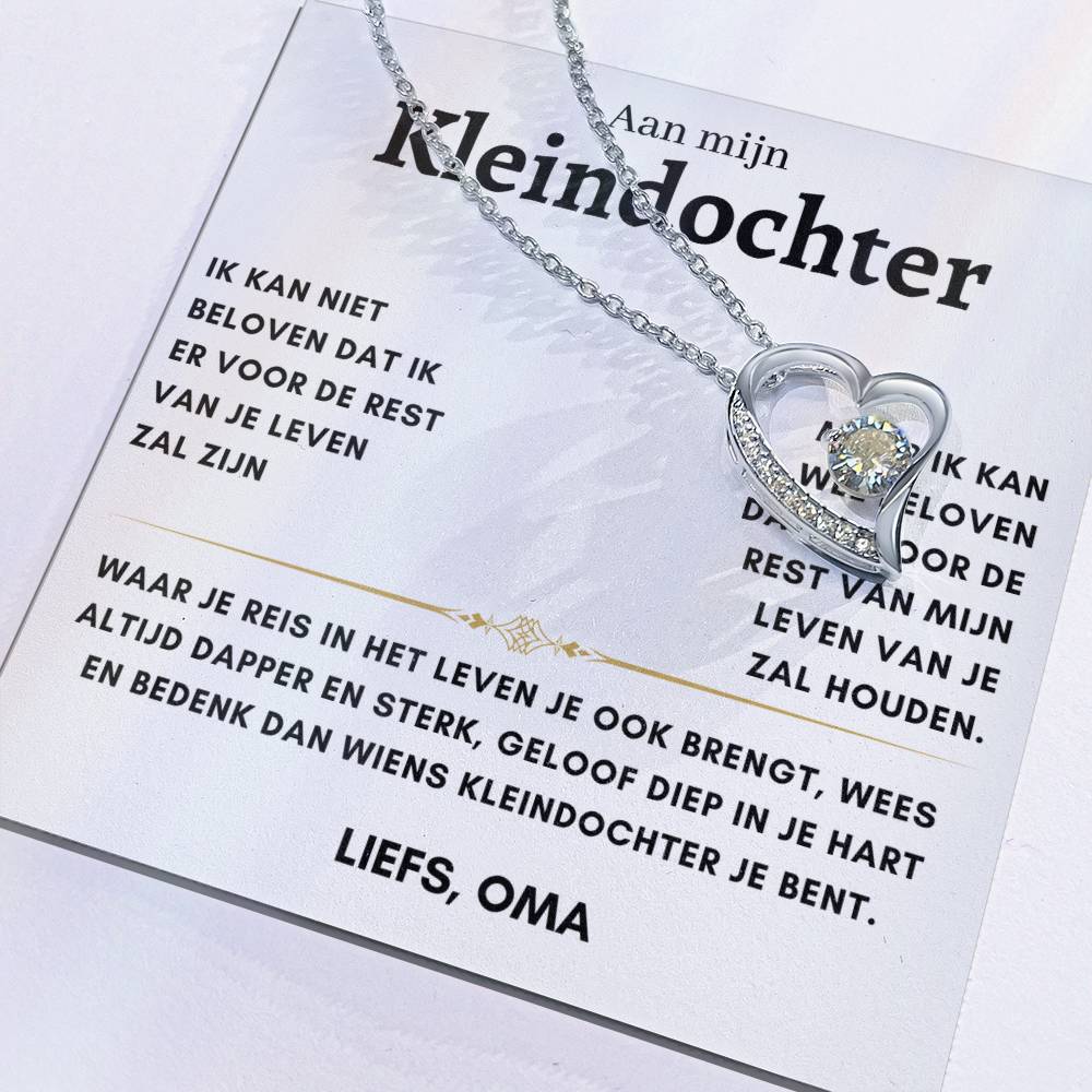 Kleindochter - Hart ketting - Liefs, Oma 5