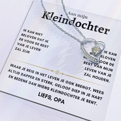 Kleindochter - Hartketting - Liefs, Opa