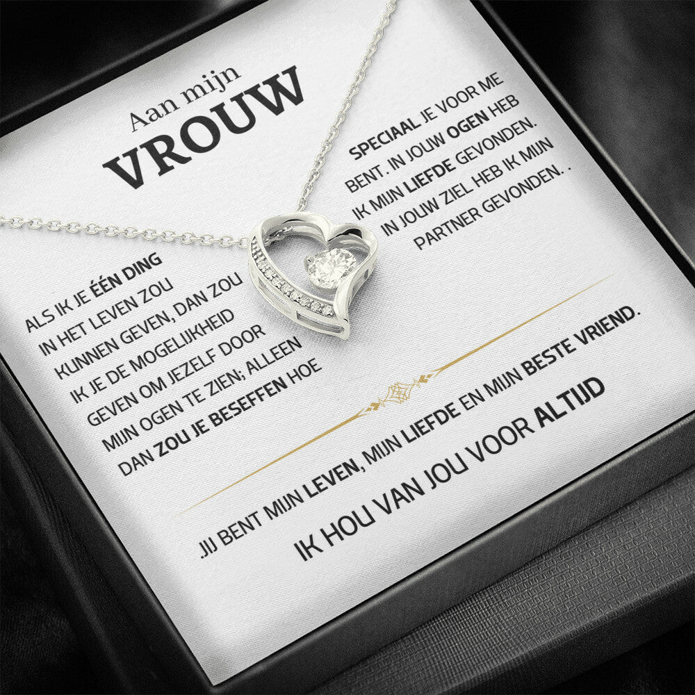 Vrouw – Hart ketting - 61