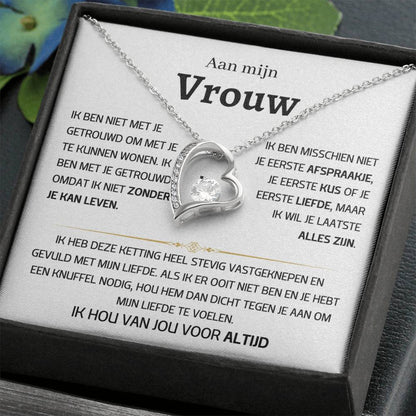 Vrouw – Hart ketting - 49