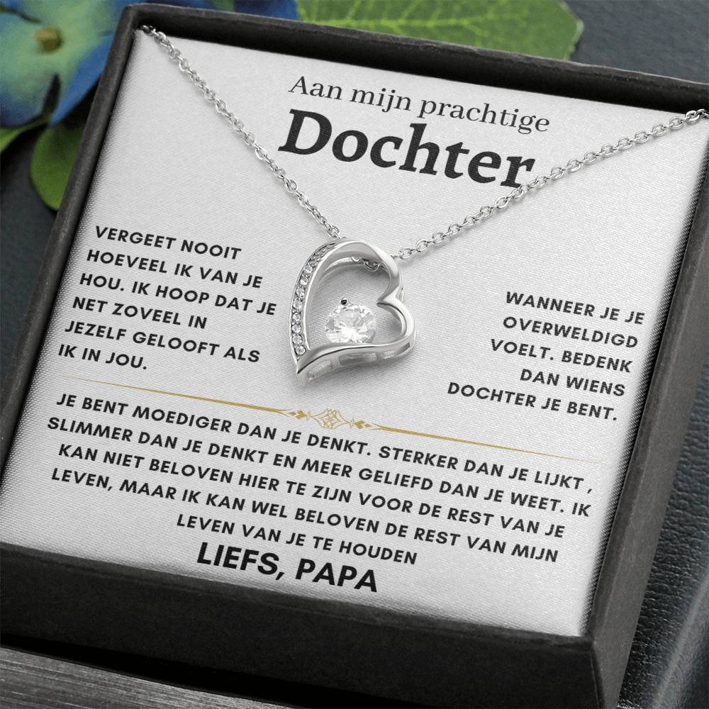 Dochter - Hartketting - Liefs, Papa