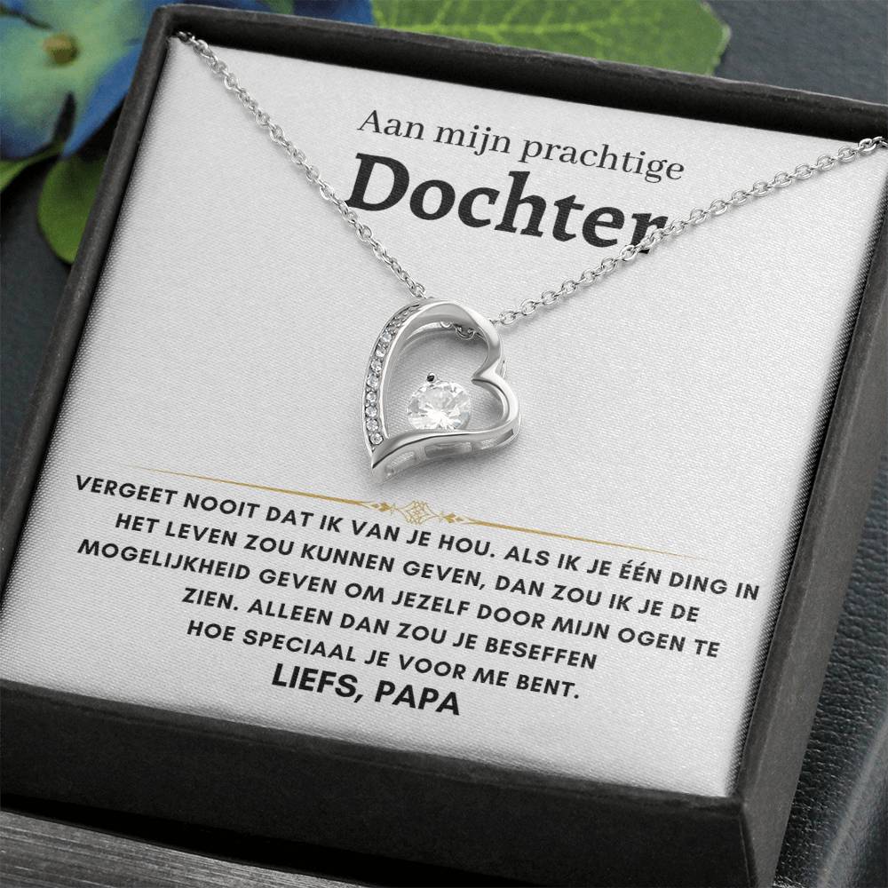 Dochter - Hartketting - Liefs, Papa