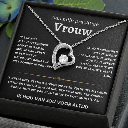 Voor Vrouw- Hart ketting - 35