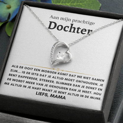 Dochter - Hart ketting - Liefs, mama - 13