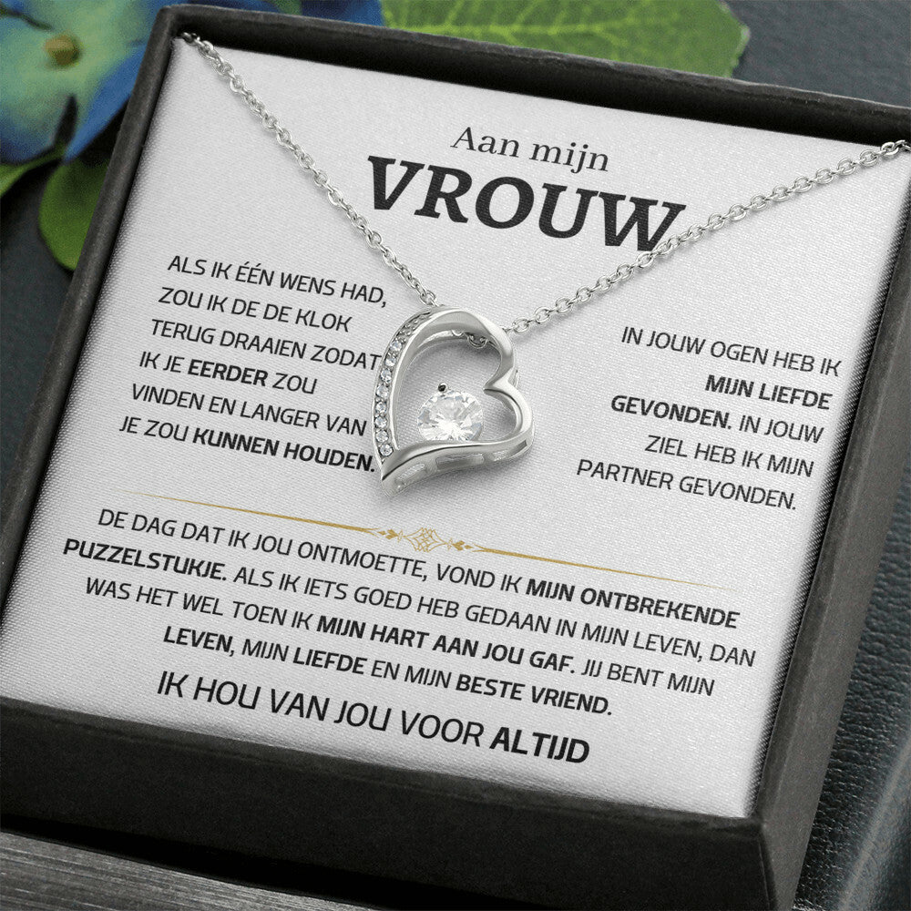 Vrouw – Hart ketting - 59