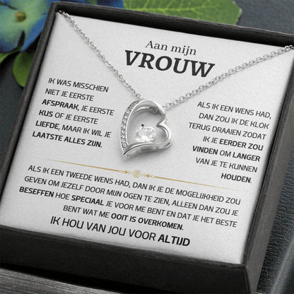 Vrouw – Hart ketting - 57