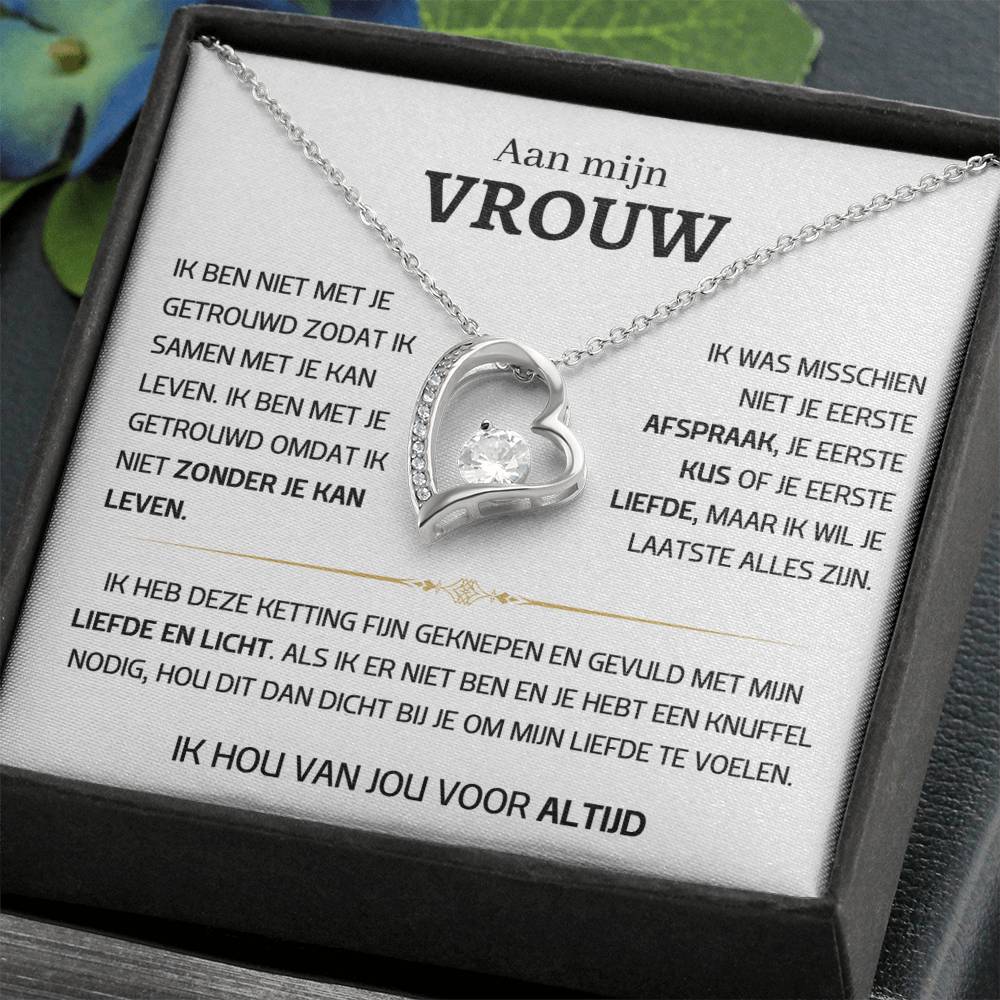 Vrouw – Hart ketting - 50